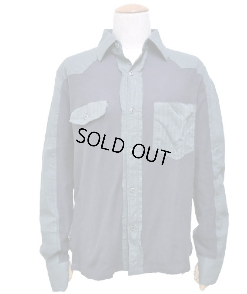 画像2: PSYLO メンズ・シャツ「Namu Shirt / グレー」 (2)