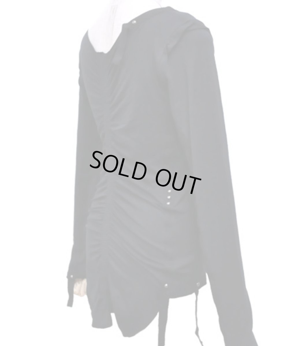 画像3: PSYLO レディース・カットソー「Sham Top / ブラック」 (3)