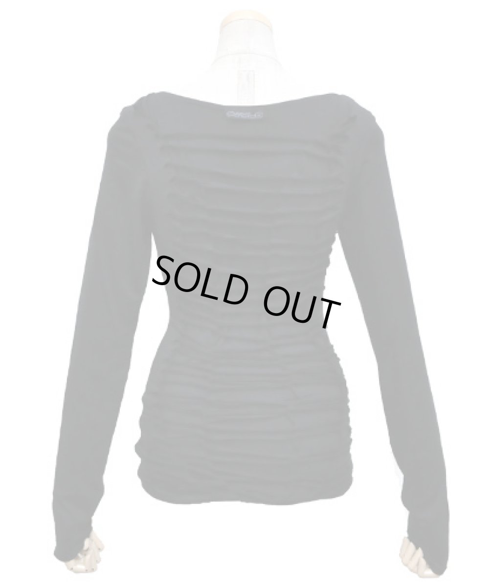 画像3: PSYLO レディース・カットソー「New Multi Top / ブラック」 (3)