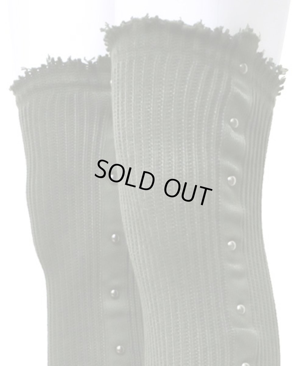 画像3: PSYLO レディース・レッグウォーマー「Long Ribbed Legwarmers / アーミー」 (3)