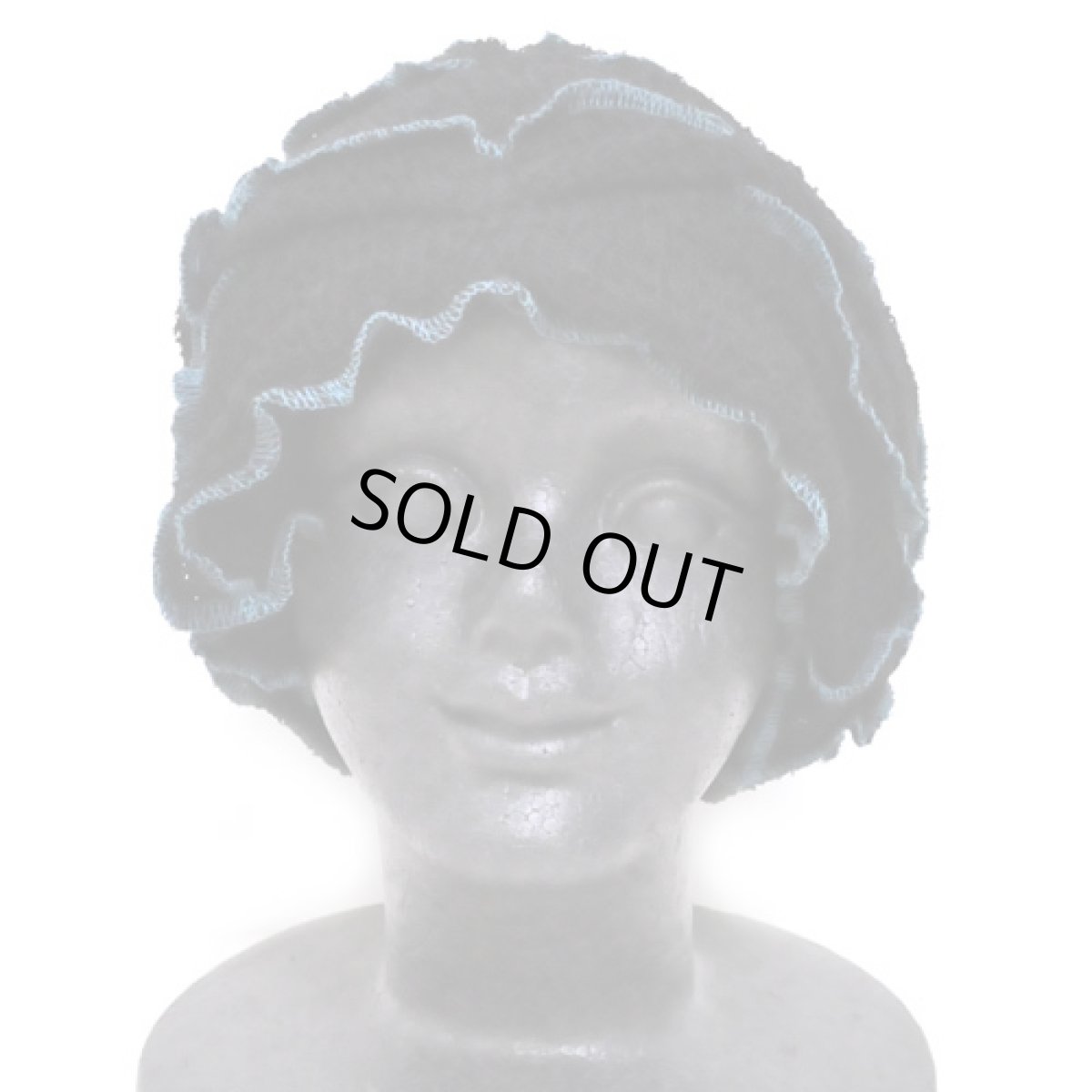 画像2: PSYLO ターバン「Bandana Beanie / ブラック+ターコイズ」 (2)