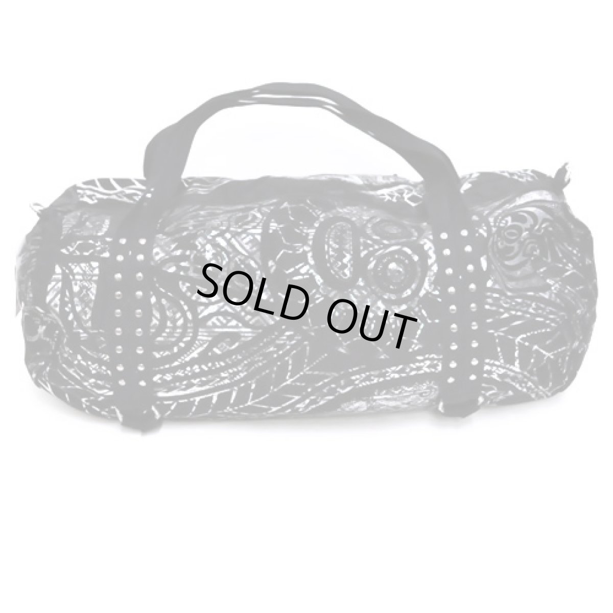 画像2: PSYLO ドラムバッグ「Kiss Bag / ブラック」 (2)