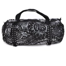 画像2: PSYLO ドラムバッグ「Kiss Bag / ブラック」 (2)