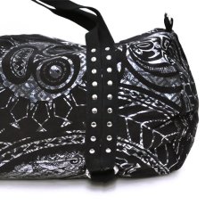 画像3: PSYLO ドラムバッグ「Kiss Bag / ブラック」 (3)