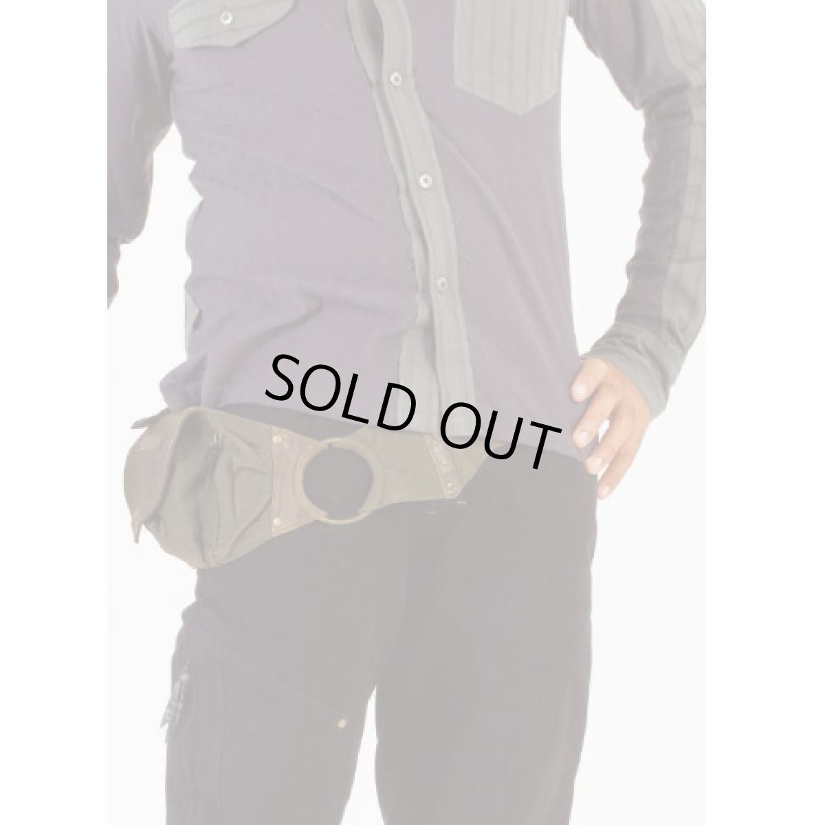 画像4: PSYLO ウエストバッグ「Pouch Rmx / アーミー」 (4)