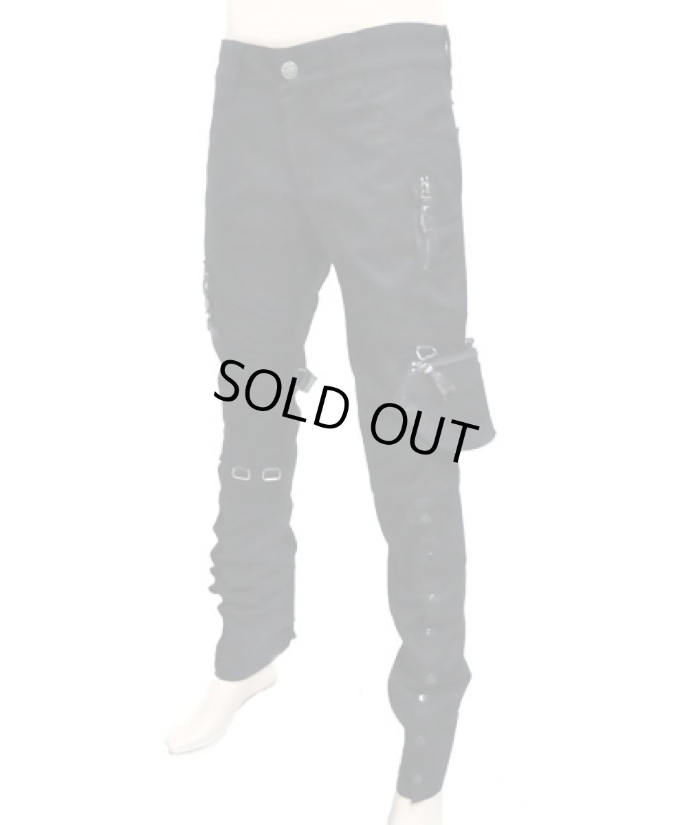 画像2: PSYLO レディース・パンツ「Masa Pants / ブラック」 (2)