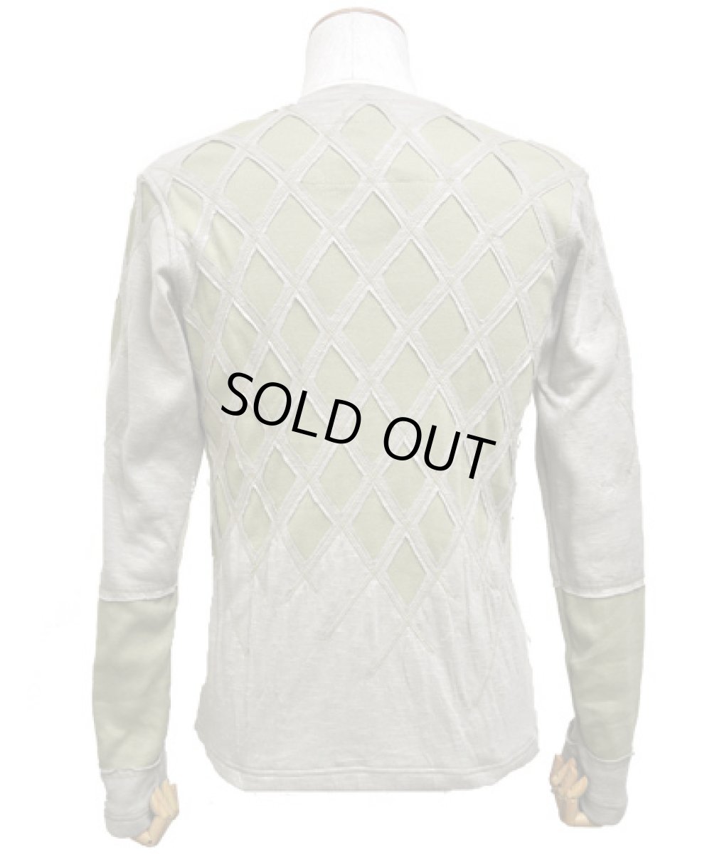 画像4: PSYLO メンズ・カットソー「Double D Sweater / ボーン」 (4)