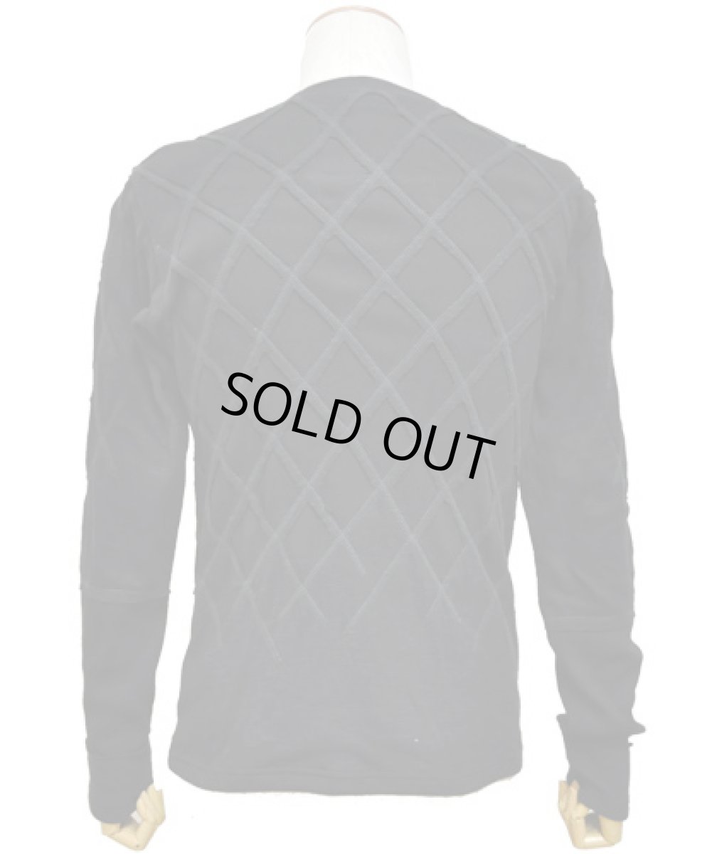 画像3: PSYLO メンズ・カットソー「Double D Sweater / ブラック」 (3)