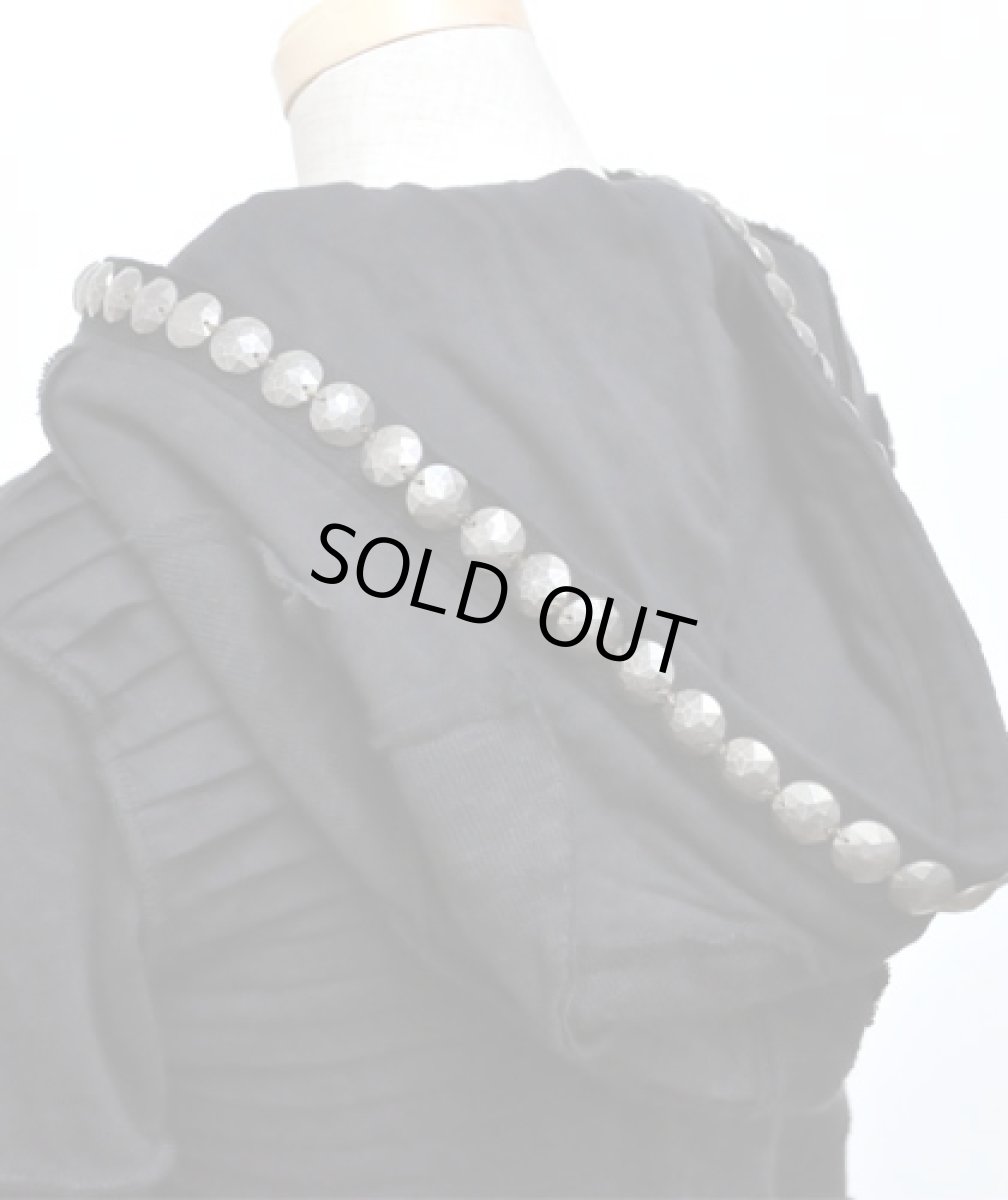 画像4: PSYLO レディース・ジャケット「Slub Decked Jacket / ブラック」 (4)