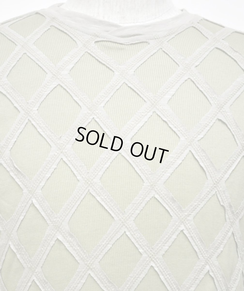 画像3: PSYLO メンズ・カットソー「Double D Sweater / ボーン」 (3)