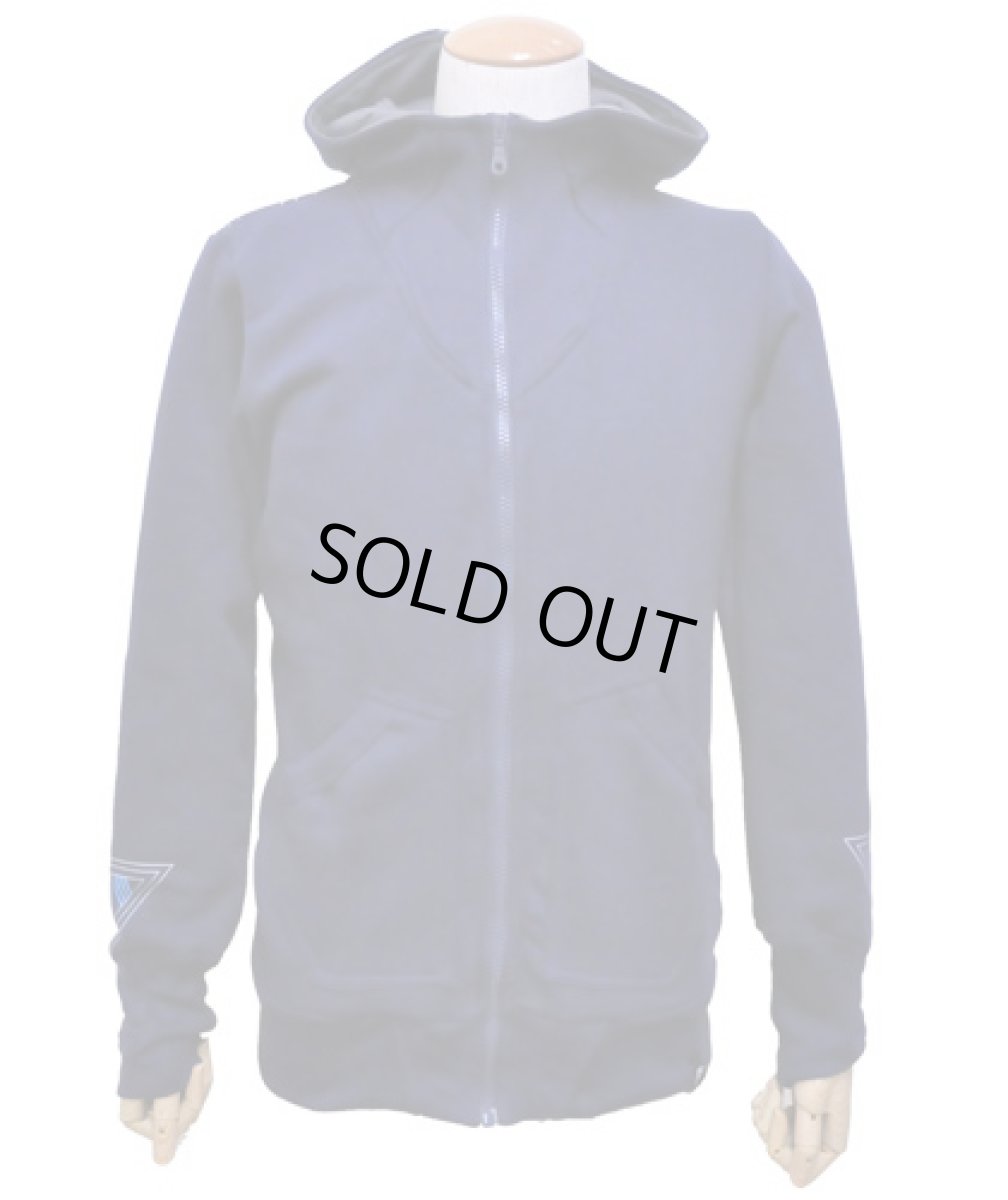 画像4: PLAZMAメンズ・パーカー「Carpet Bot / ダークブルー」 (4)