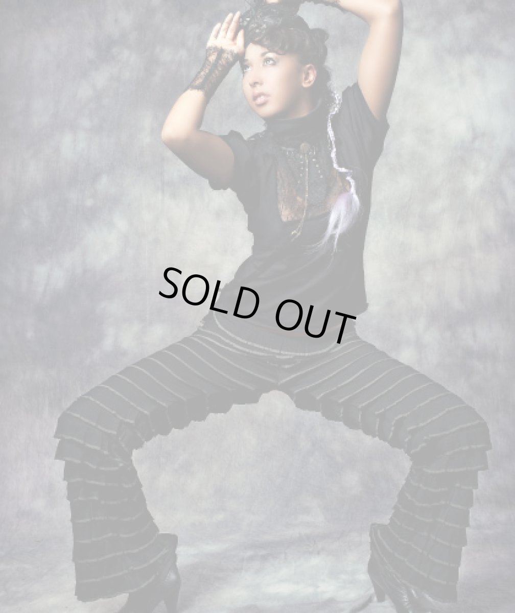 画像4: KAYO - Anime Clothing「ニューラッフル・パンツ/ブラック」 (4)