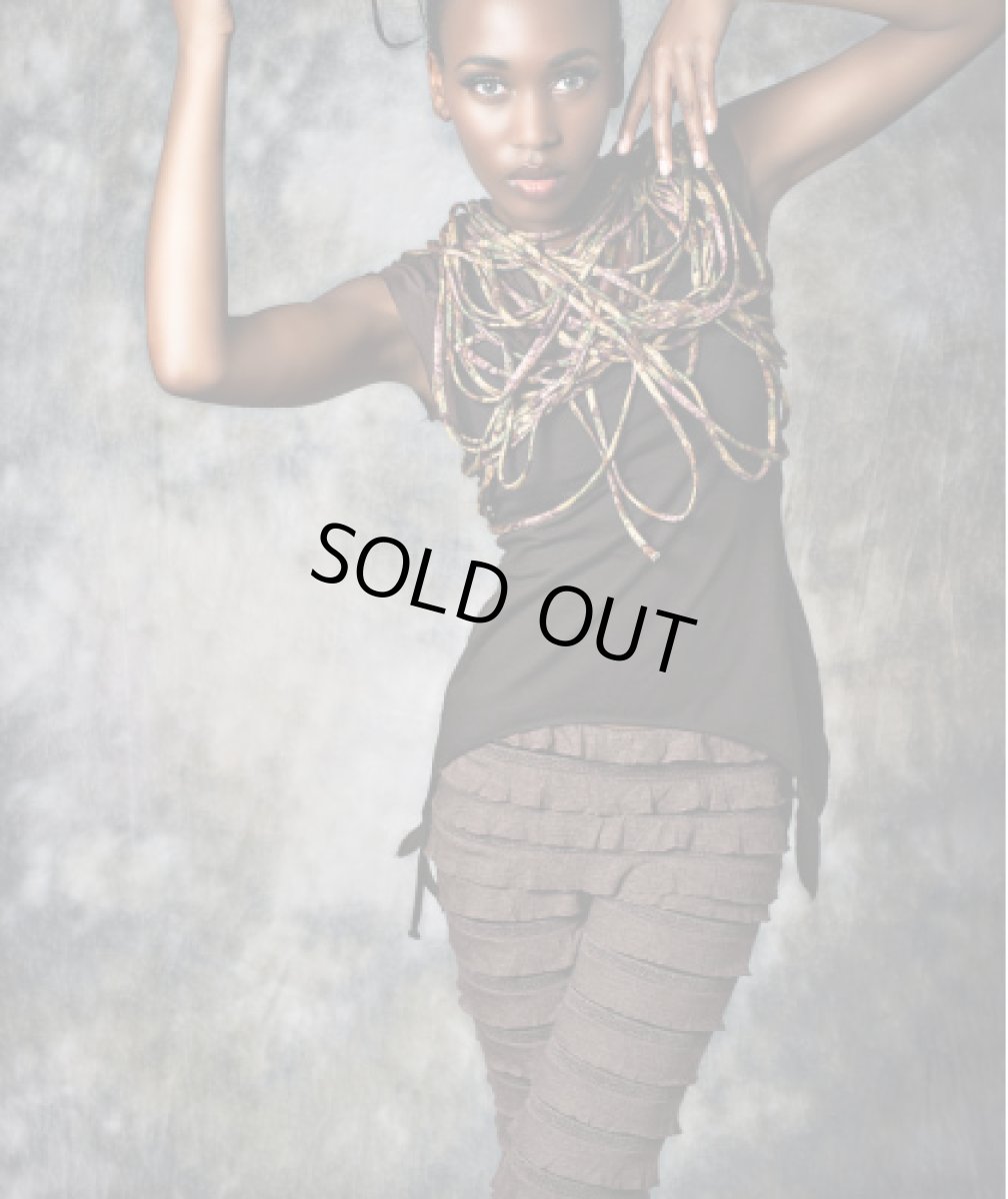 画像4: KAYO - Anime Clothing「ラッフル・パンツ/グレー」 (4)