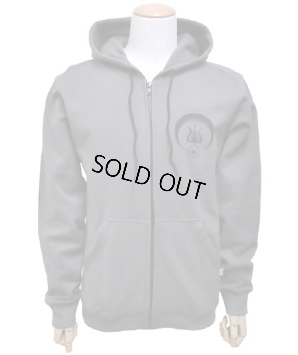 画像5: Digital Shiva Power オフィシャル・ジップアップパーカー / グレー (5)