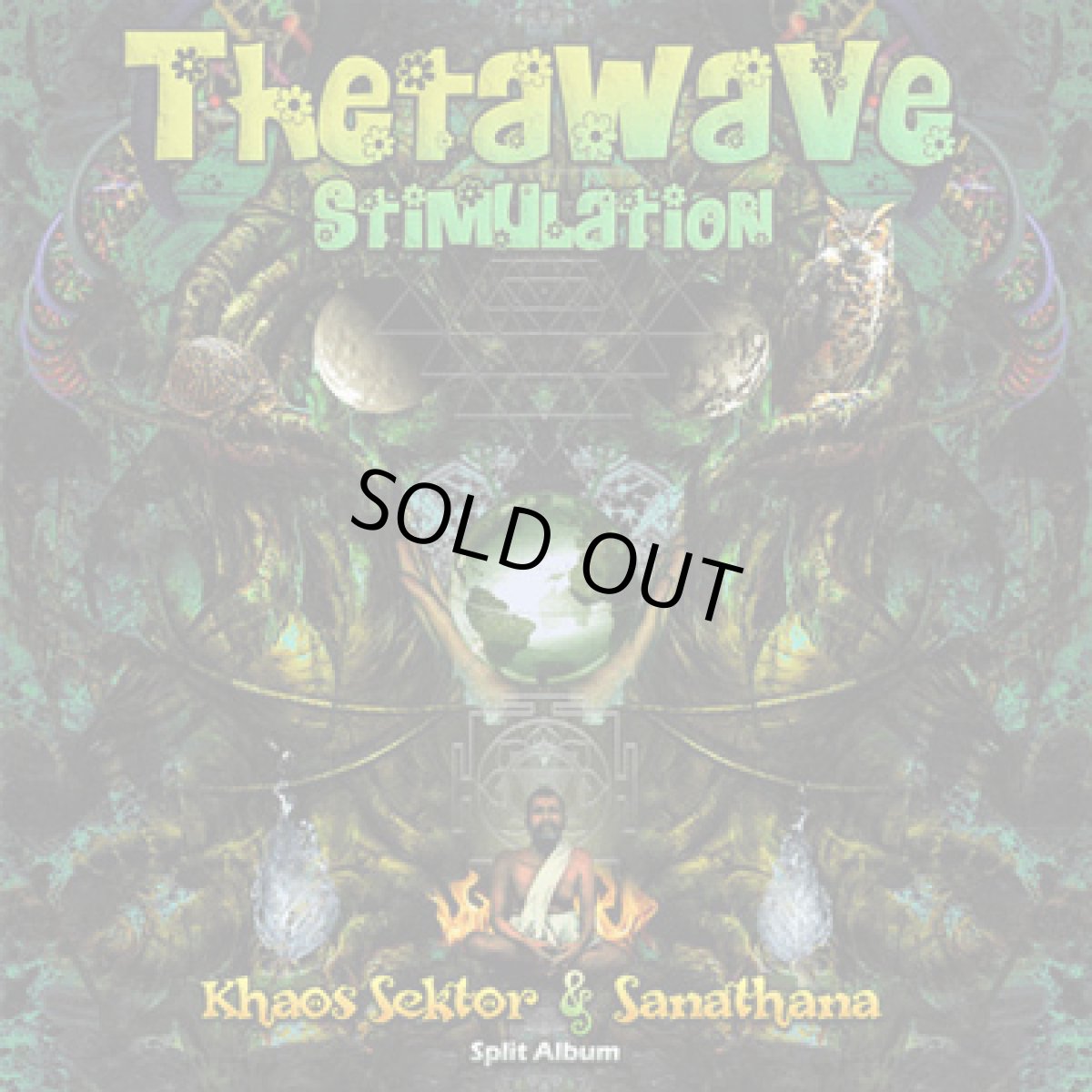 画像1: CD「Sanathana & Khaos Sektor / Thetawave Stimulation」【ダークサイケ】 (1)