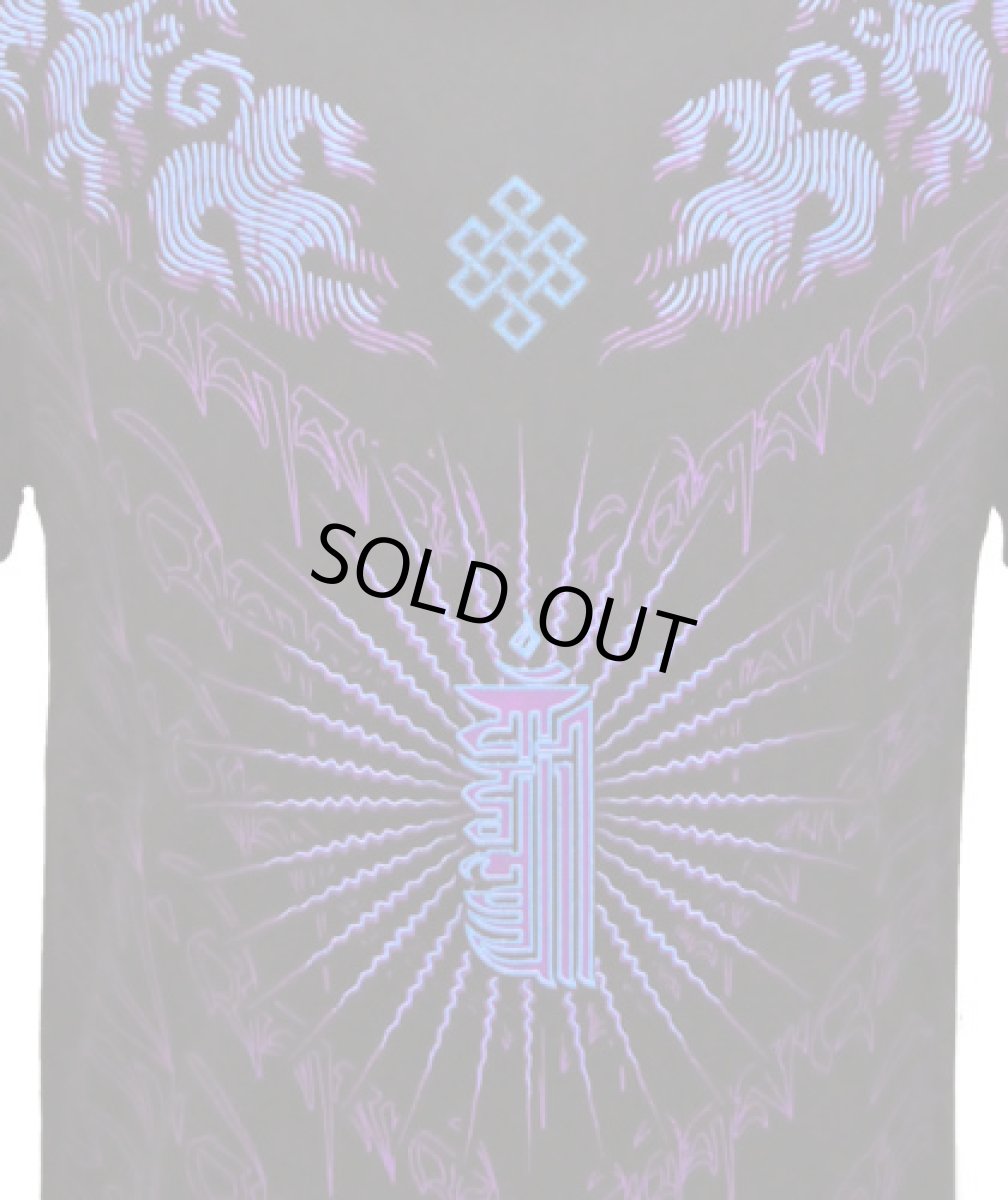 画像3: SPACE TRIBEメンズ・Tシャツ「Blue Kalachakra」 (3)