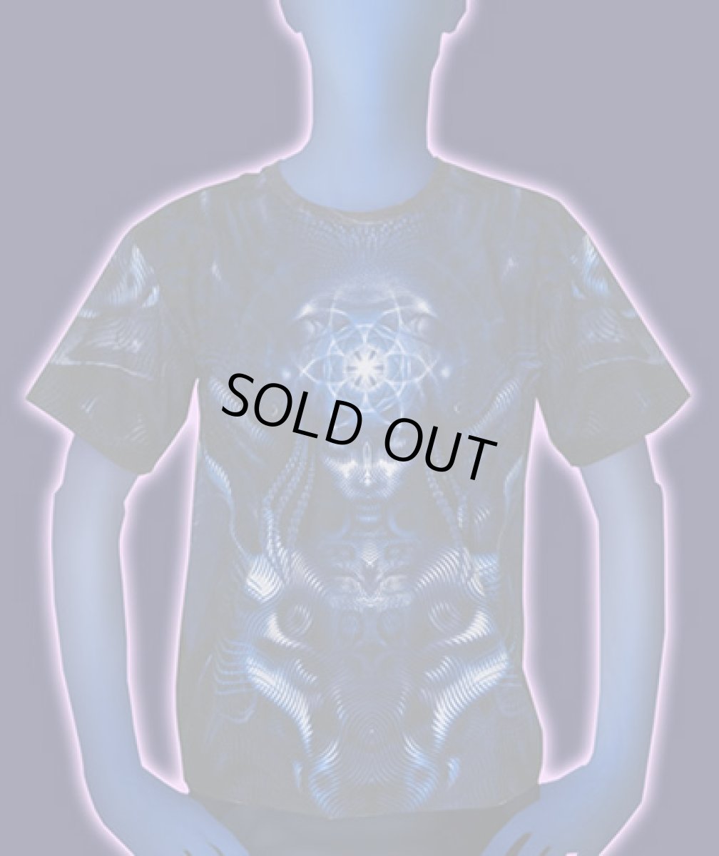 画像1: SPACE TRIBEメンズ・Tシャツ「クラシックサイズ- Midnite Foxy」 (1)