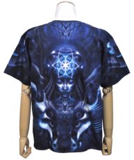 画像4: SPACE TRIBEメンズ・Tシャツ「クラシックサイズ- Midnite Foxy」 (4)