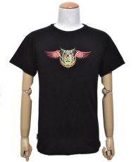 画像2: SPACE TRIBEメンズ・Tシャツ「Tribal Wings Golden」 (2)