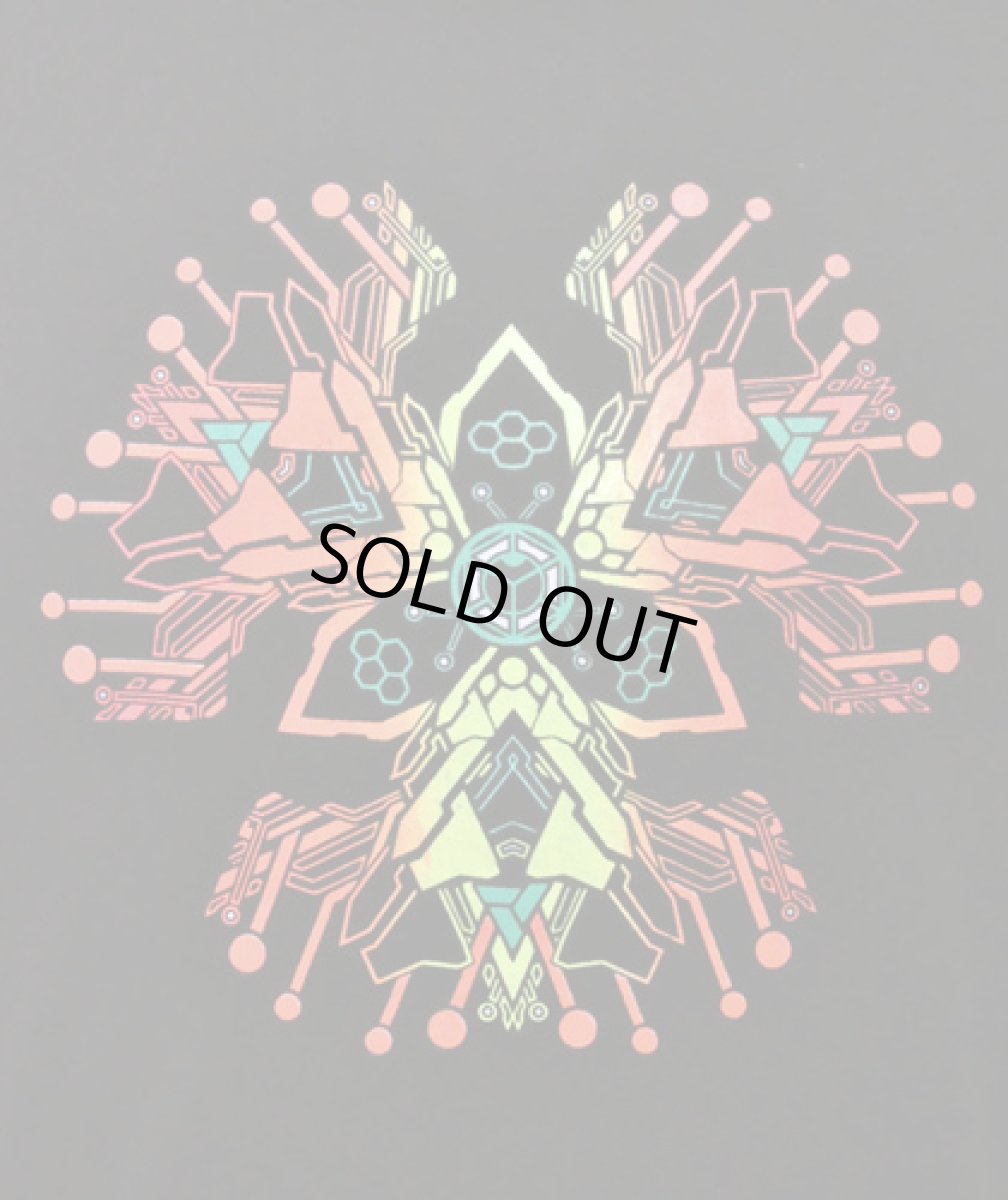 画像3: SPACE TRIBEメンズ・Tシャツ「Fire Hedron」 (3)