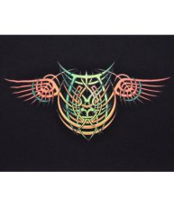 画像3: SPACE TRIBEメンズ・Tシャツ「Tribal Wings Golden」 (3)