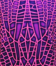 画像3: SPACE TRIBEメンズ・Tシャツ「クラシックサイズ- Violet Dragonfly」 (3)