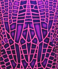 画像3: SPACE TRIBEメンズ・Tシャツ「クラシックサイズ- Violet Dragonfly」 (3)