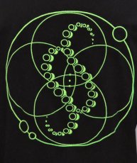 画像5: SPACE TRIBEメンズ・長袖Tシャツ「UV Lime DNA Orbit」 (5)