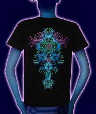 画像1: SPACE TRIBEメンズ・Tシャツ「UltraHedron」 (1)