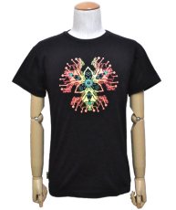 画像2: SPACE TRIBEメンズ・Tシャツ「Fire Hedron」 (2)