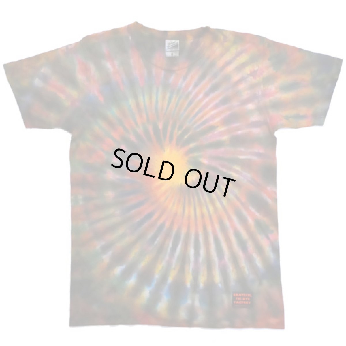 画像2: GRATEFUL TIE-DYE FACTORYメンズ・半袖Tシャツ52 / Mサイズ(細身) (2)
