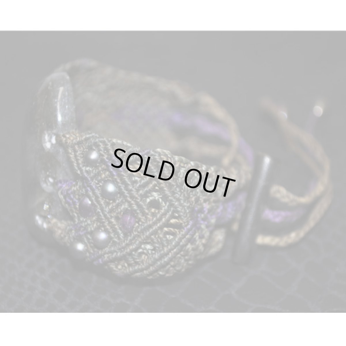 画像3: X-tribal「ラブラドライト・ブレスレット 」(石のサイズ:約4.5cm x 3.0cm) (3)