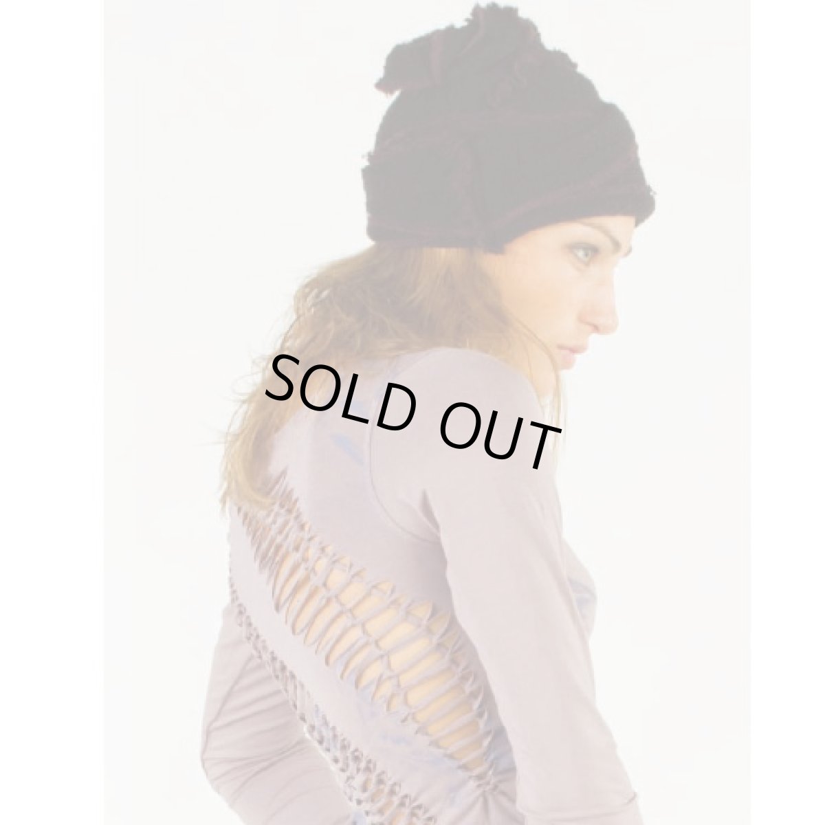 画像3: PSYLO ターバン「Bandana Beanie / ブラック+パープル」 (3)