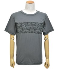 画像1: PSYLO メンズ・半袖Tシャツ「Jainee Tee / グレー」 (1)