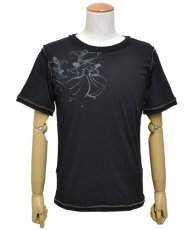 画像1: PSYLO メンズ・半袖Tシャツ「Sufi Tee / ブラック」 (1)