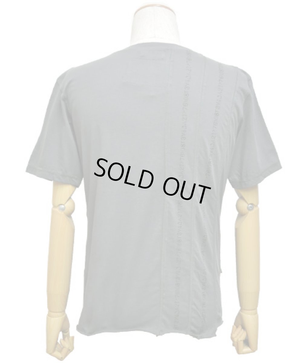 画像5: PSYLO メンズ・半袖カットソー「Serial Tee / グレー」 (5)