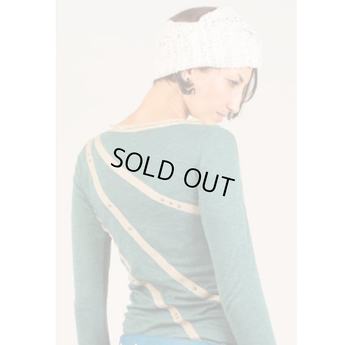 画像3: PSYLO ターバン「Topless Beanie / ホワイト」 (3)