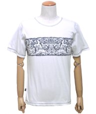 画像1: PSYLO メンズ・半袖Tシャツ「Jainee Tee / ホワイト」 (1)