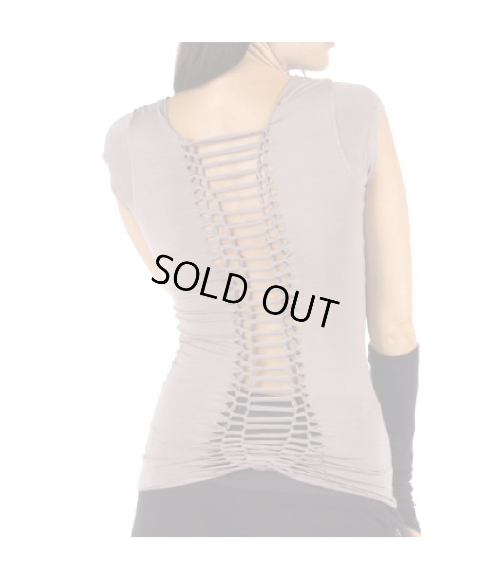 画像5: PSYLO レディース・半袖カットソー「Indie Braided Top / タンジェリンオレンジ」 (5)