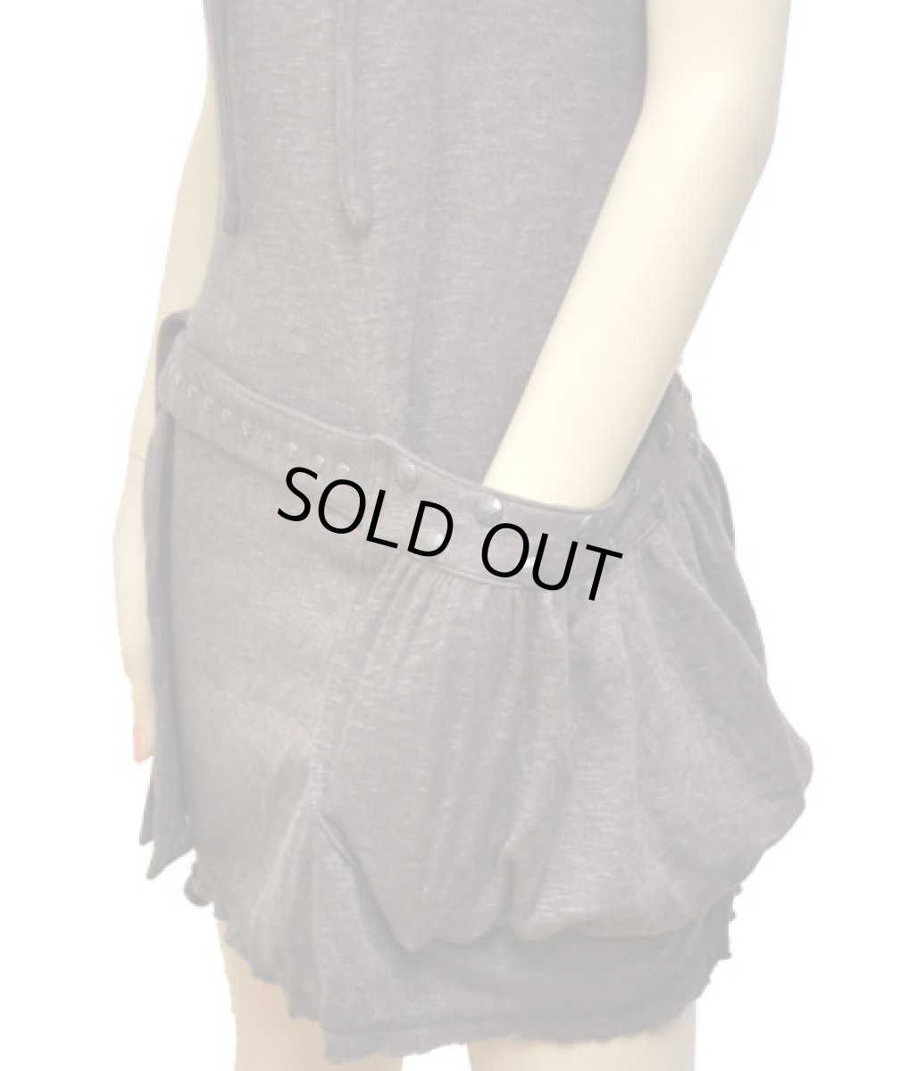 画像4: PSYLO レディース・ノースリーブ・ワンピース「Soba Sleeveless / モカブラウン」 (4)