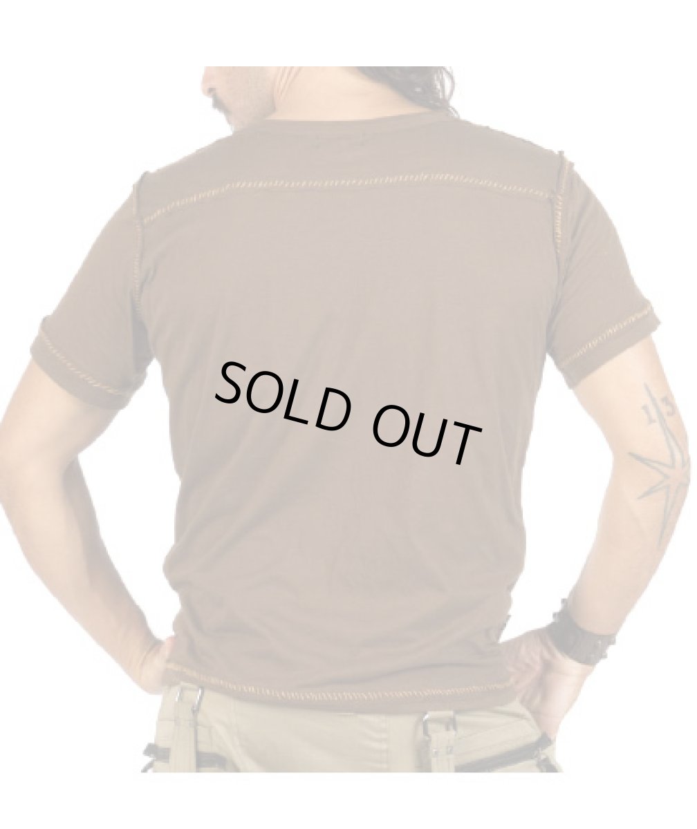 画像5: PSYLO メンズ・半袖Tシャツ「Sufi Tee / ブラック」 (5)