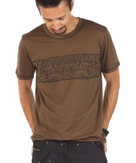 画像4: PSYLO メンズ・半袖Tシャツ「Jainee Tee / グレー」 (4)