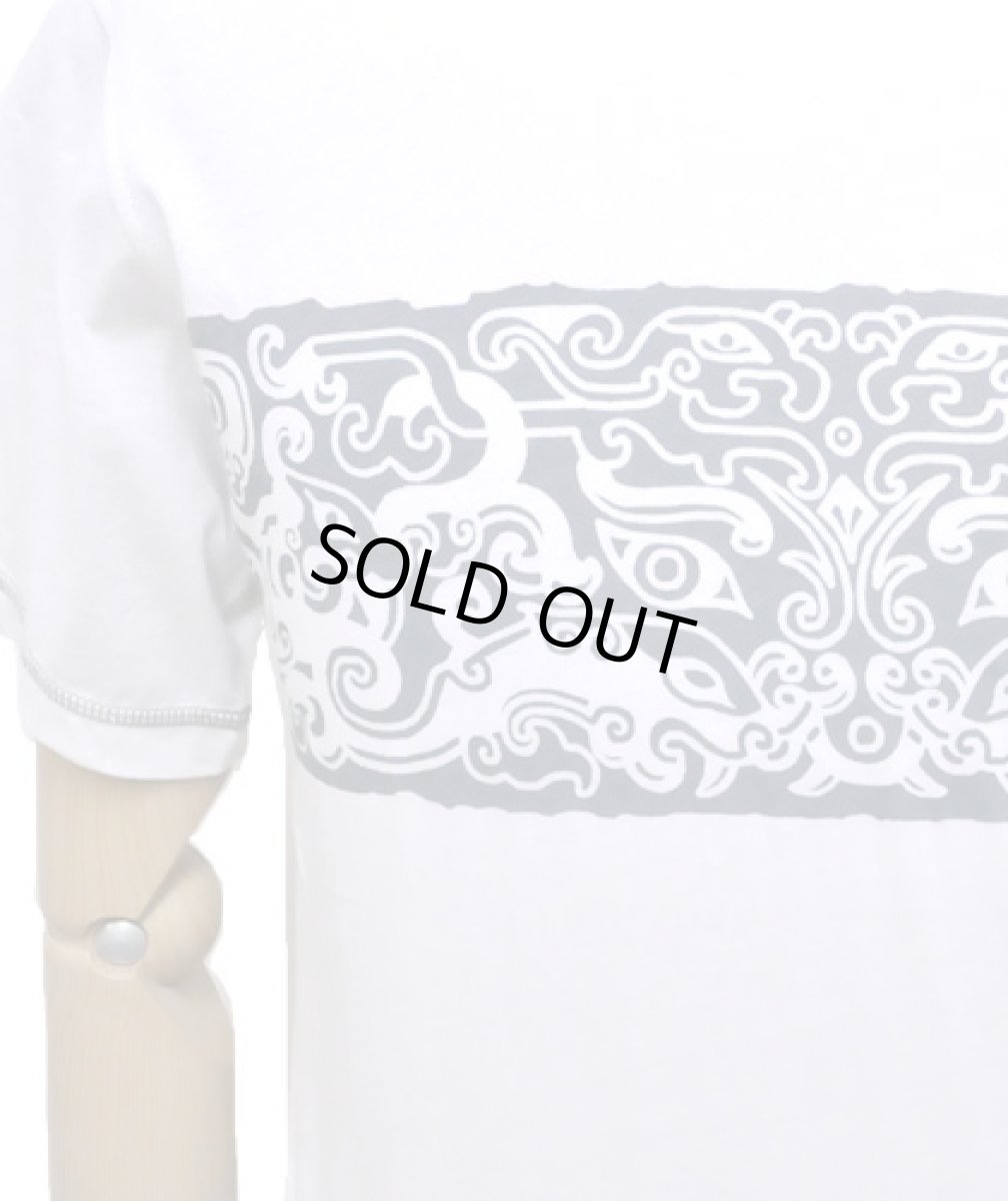 画像2: PSYLO メンズ・半袖Tシャツ「Jainee Tee / ホワイト」 (2)