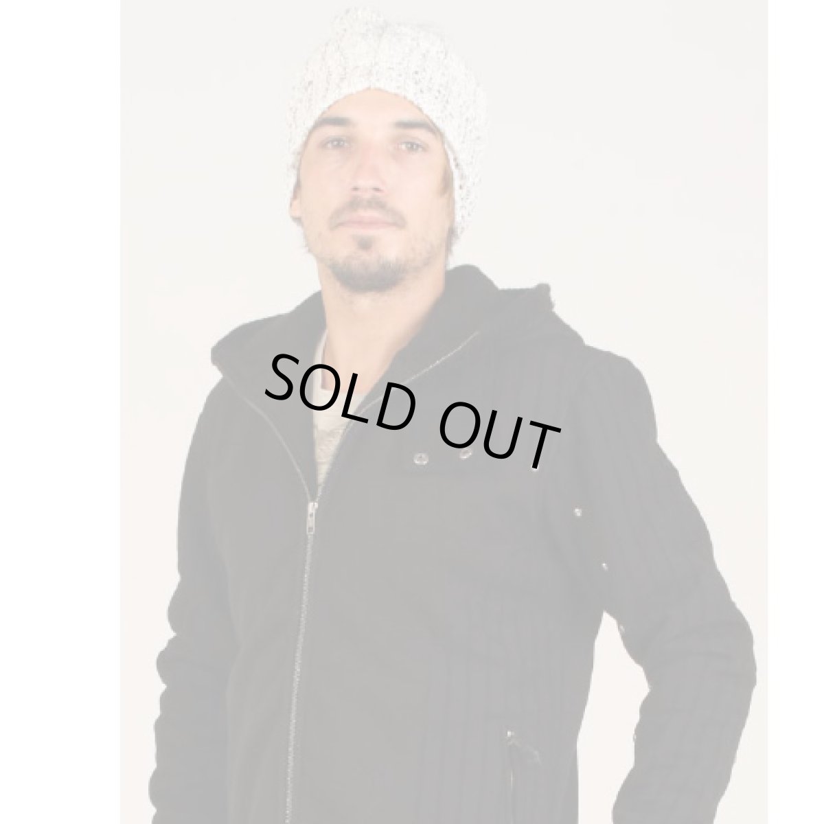 画像4: PSYLO ターバン「Topless Beanie / ホワイト」 (4)