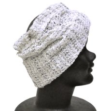 画像1: PSYLO ターバン「Topless Beanie / ホワイト」 (1)