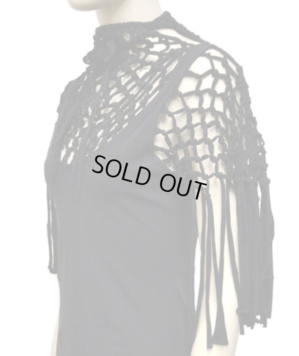 画像3: KAYO - Anime Clothing カットソー「Goddess Short Sleeve / ブラック」 (3)