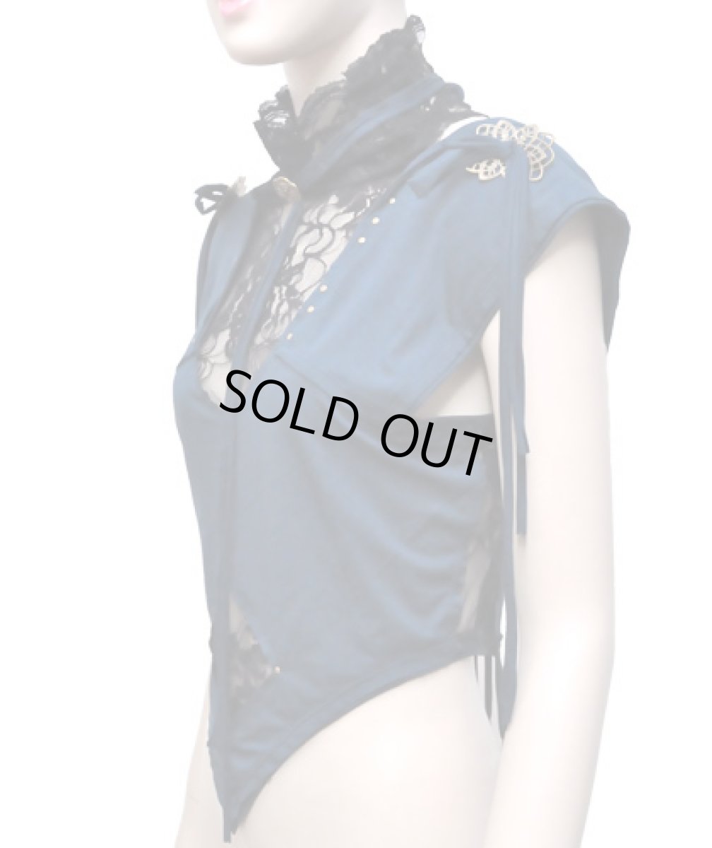 画像3: KAYO - Anime Clothingノースリーブ「Gypsy Diamond Top / ダークテイル」 (3)