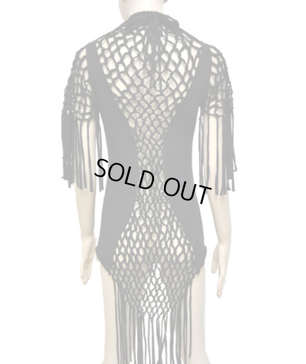 画像4: KAYO - Anime Clothing カットソー「Goddess Short Sleeve / ブラック」 (4)