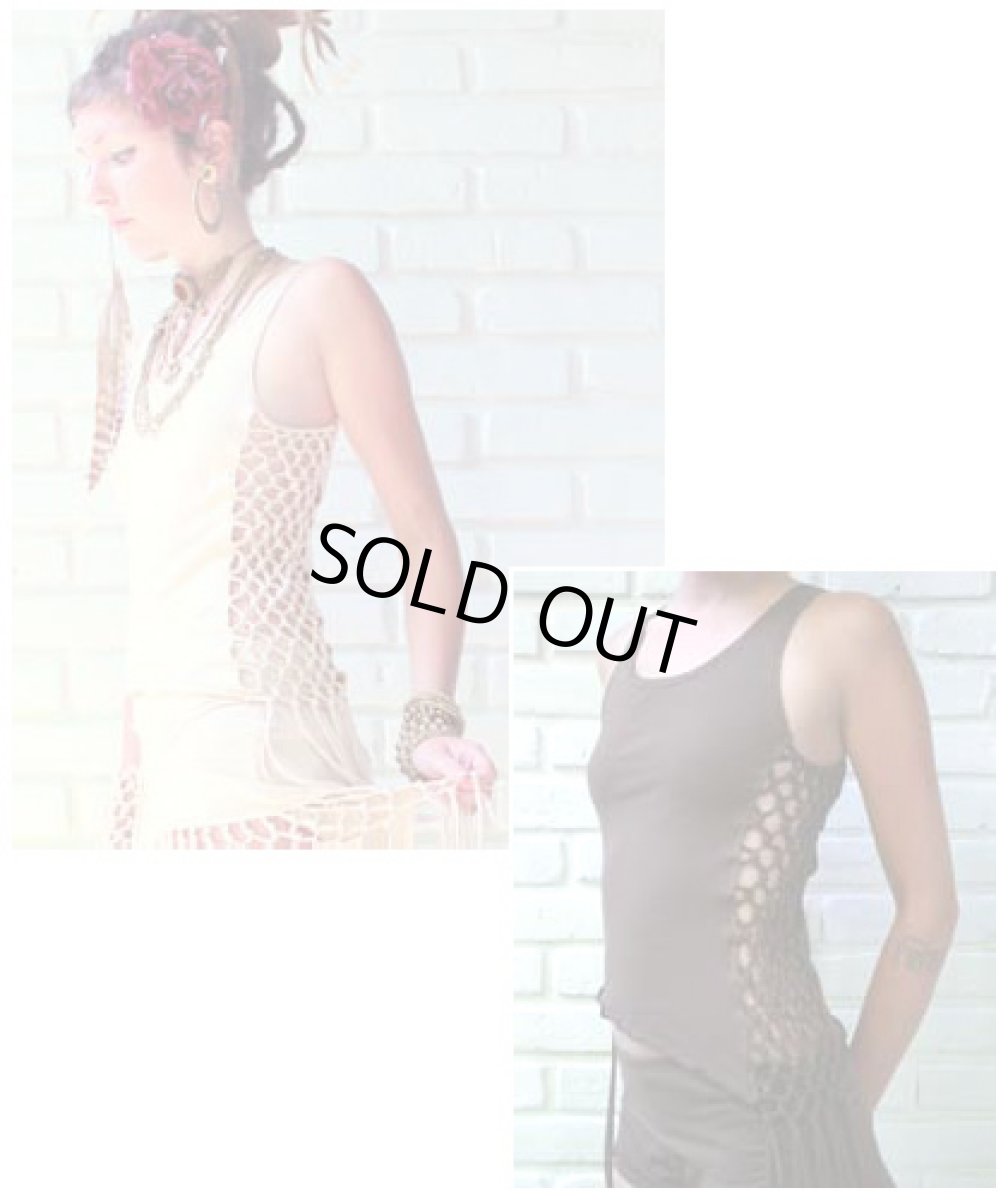 画像5: KAYO - Anime Clothingタンクトップ「Shimmy Tank / コーヒービーン」 (5)