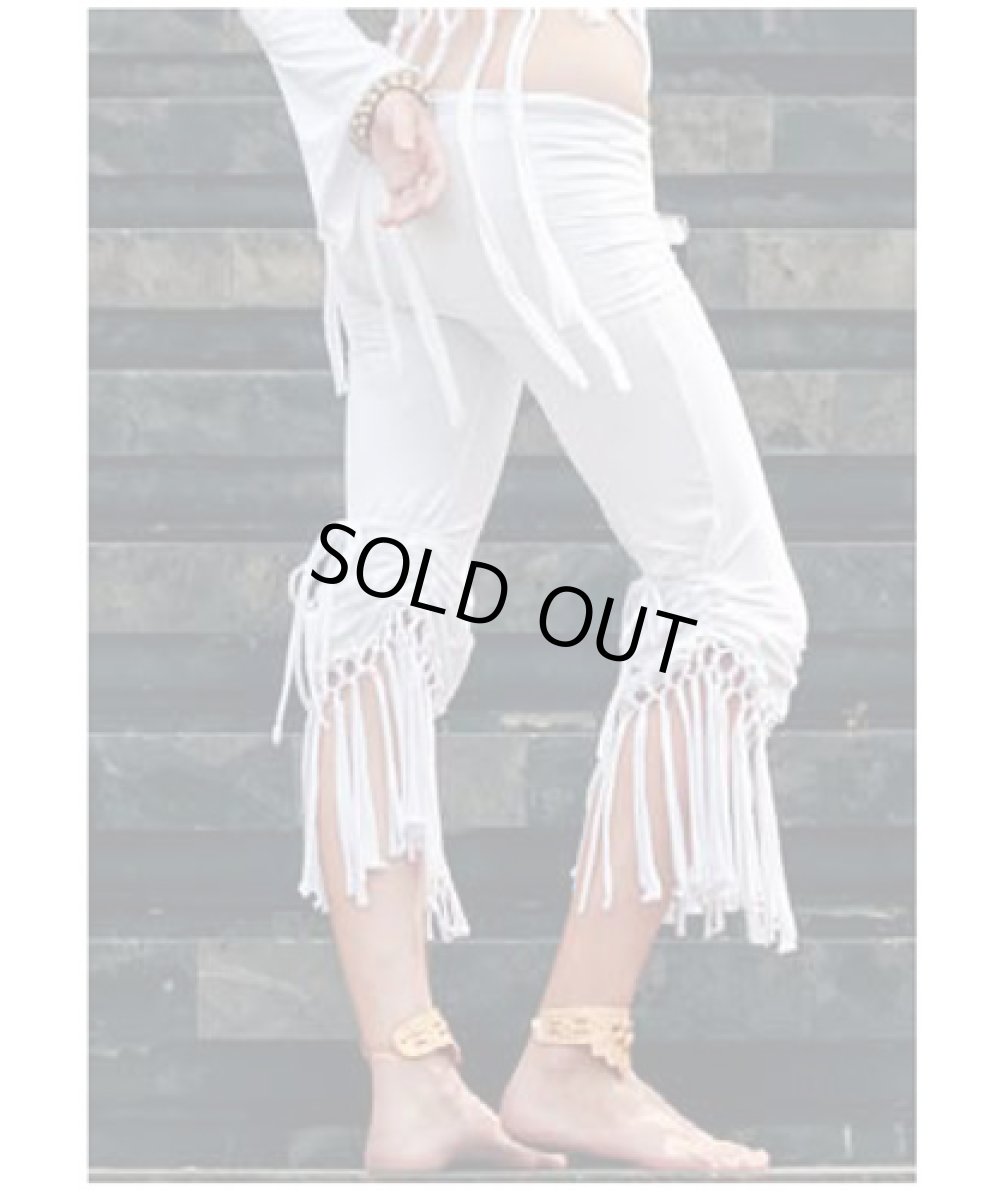 画像5: KAYO - Anime Clothing レディース7分丈パンツ「Shimmer Stretch Pants / コーヒービーン」 (5)